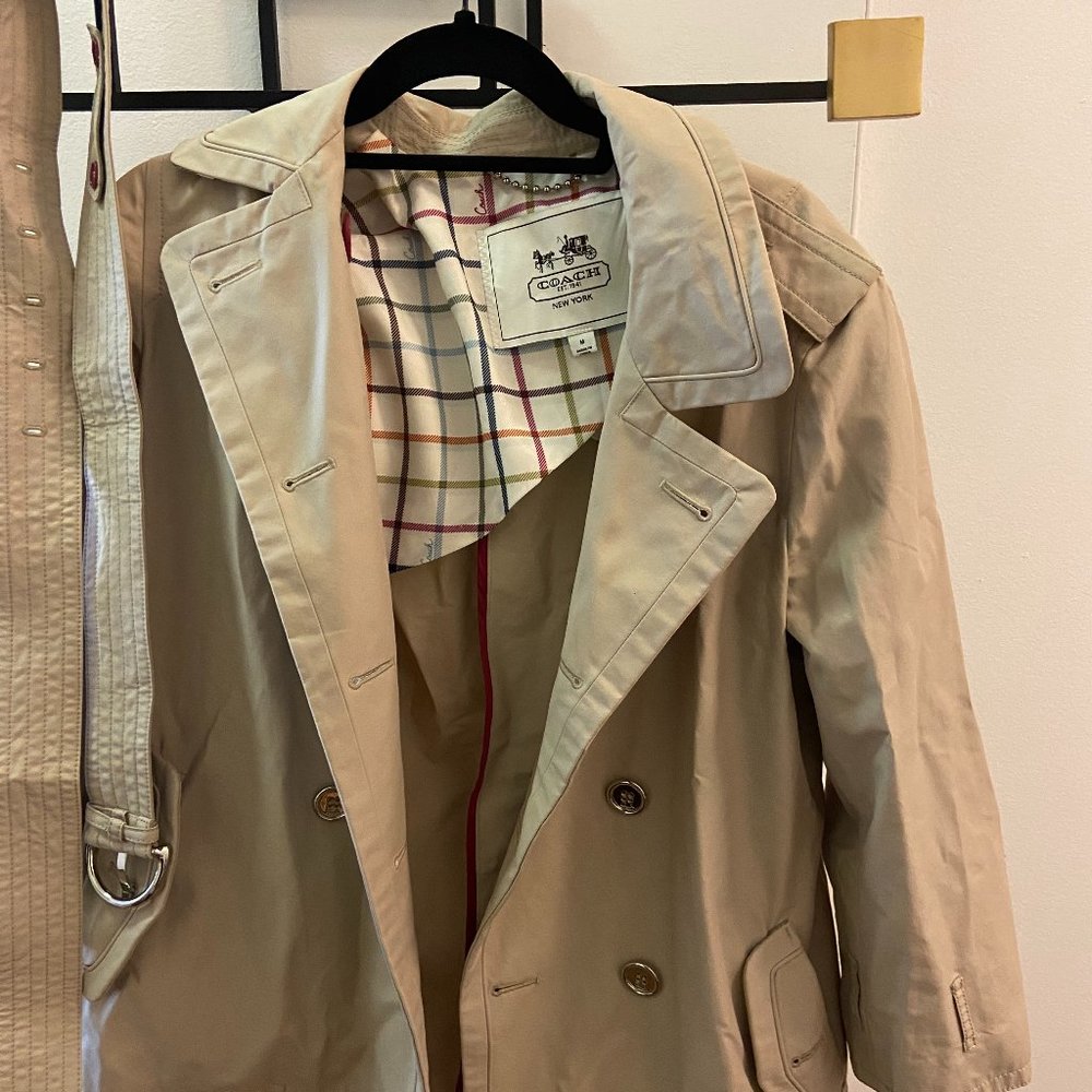 Coach trench coat